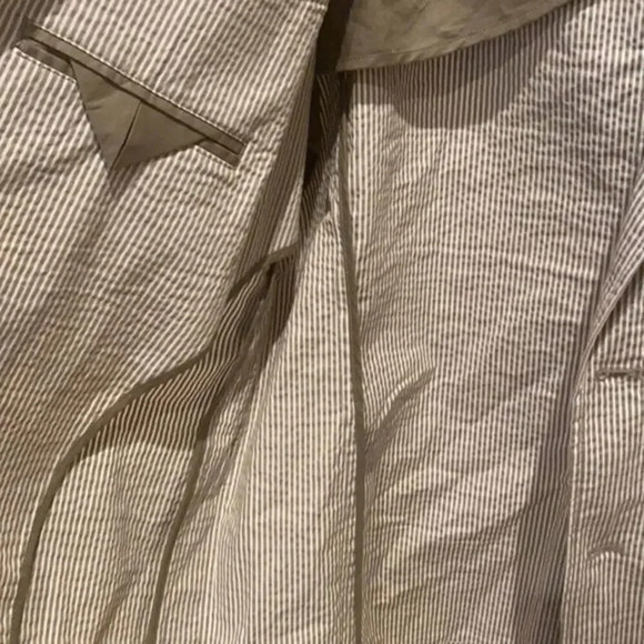 Goodfellow & Co Men's Striped Standard Fit Seersucker Kenwood Blazer - Picture 8 of 8